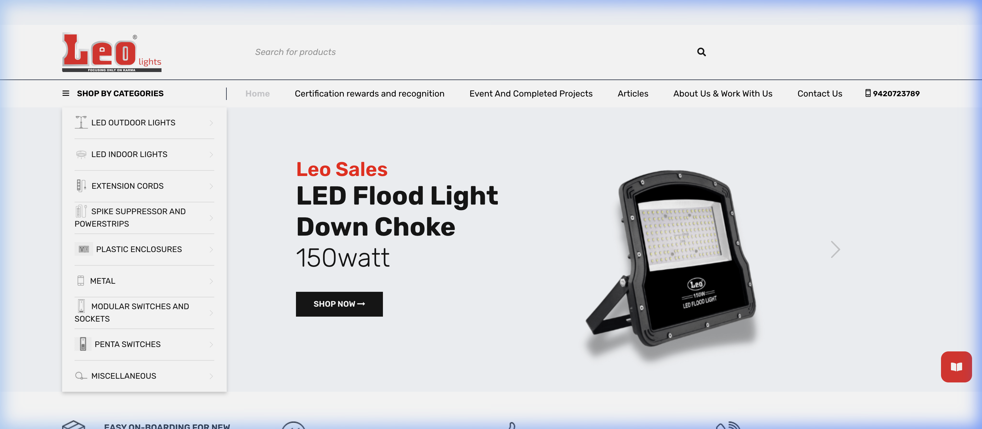 Leo Lights - Manufacturing